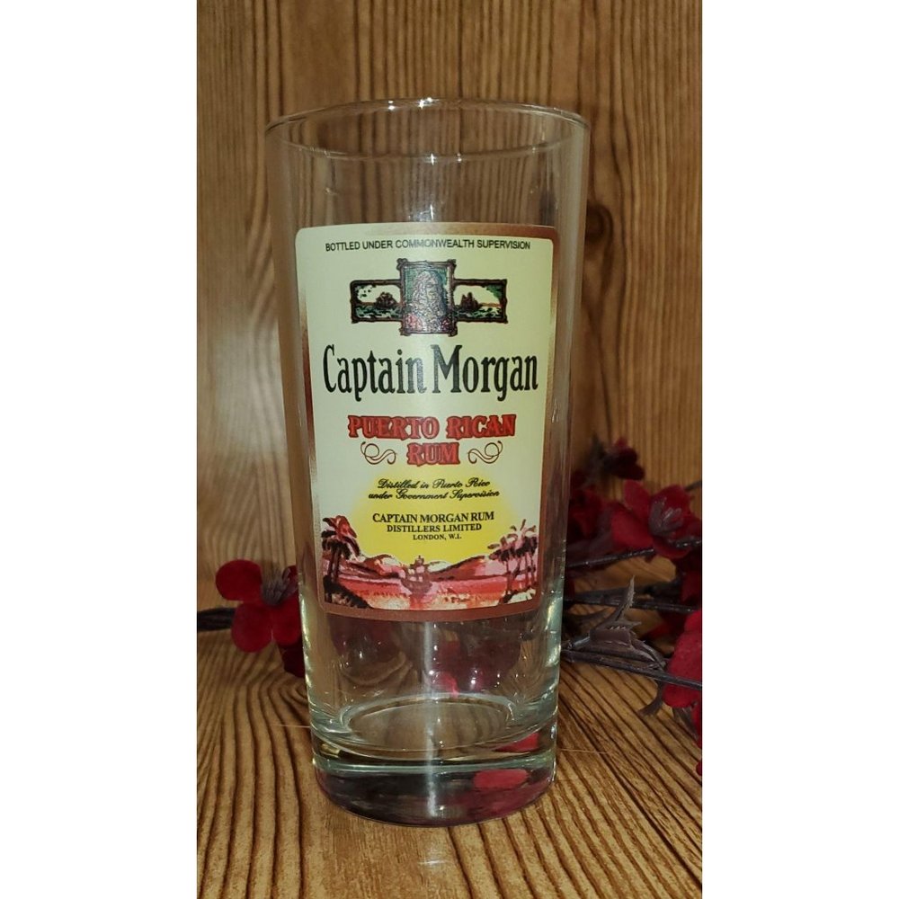 Captain Morgan Puerto Rican Rum Glasses